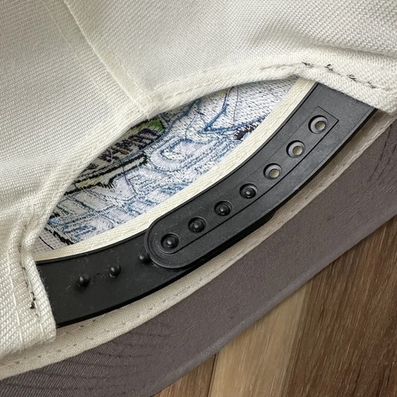 Vintage 90s Logo Athletic Tampa Bay Devil Rays Snapback Hat MLB NWT NEW Cap Wool - Picture 8 of 10